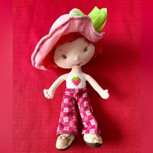 Strawberry Shortcake Vintage Rag Doll Toy Collectible 11 Inches